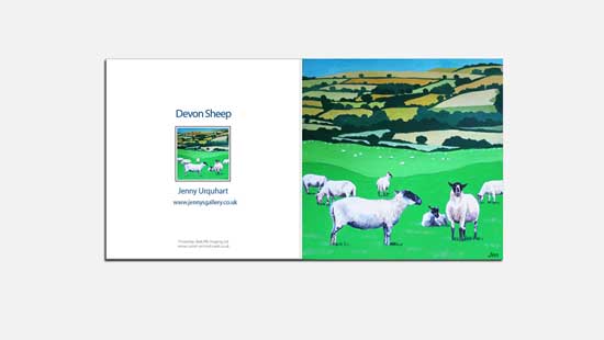 105mm x 105mm Square Card