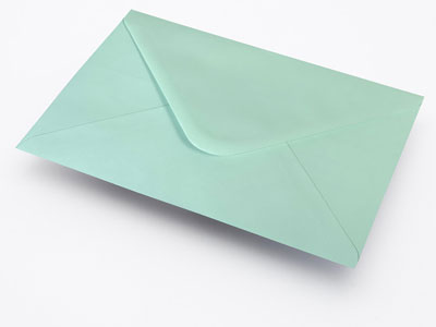 Spring Green Envelope