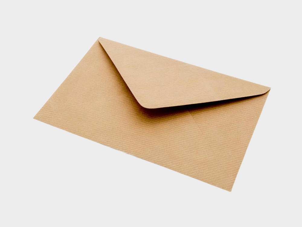 Brown Kraft envelope