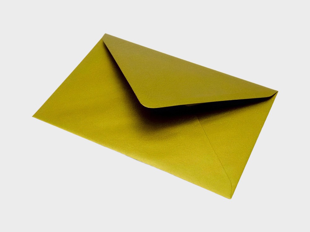 Gold envelope