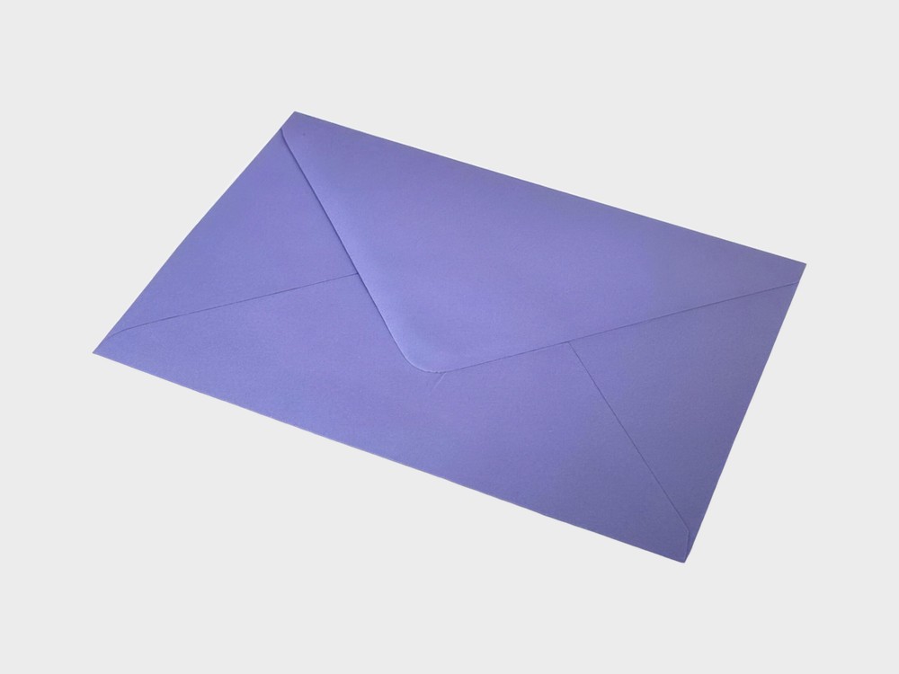 Purple envelope