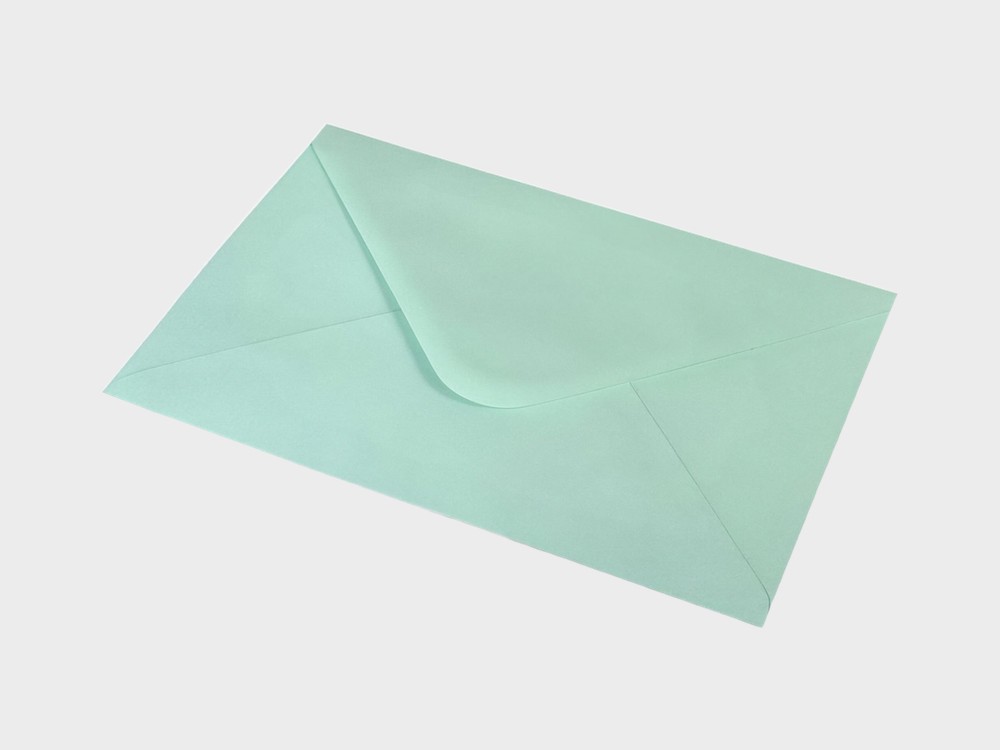Spring Green envelope