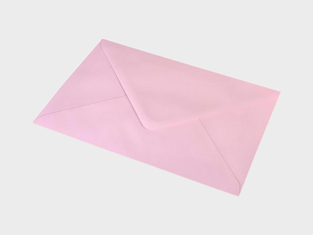Spring Pink envelope
